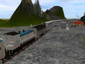 New Amtrak Trains- SDP40F, P42 Cab View- TRS 2006