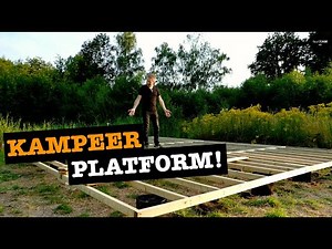 DIY Tentplatform: Besparen op Hout & 20v Accu Gereedschap?
