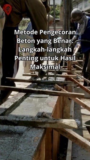Metode pengecoran beton yang benar sangat penting untuk memastikan hasil yang kuat dan tahan lama. Di video ini, kami akan menjelaskan langkah-langkah penting yang harus kamu ikuti dalam proses pengecoran beton. Mulai dari persiapan permukaan, pemasangan bekisting, hingga pemadatan dan perawatan beton, semua dibahas tuntas agar proyekmu berjalan lancar dan hasilnya maksimal. Jangan lewatkan tips-tips praktis ini dan pastikan kamu menerapkannya di lapangan!#PengecoranBeton #TeknikSipil #Konstruks