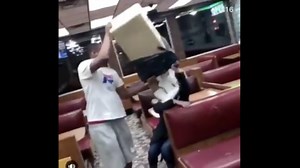 Savage: Man Dumps A Full Trash Can On A Girl's Head After An Argument!