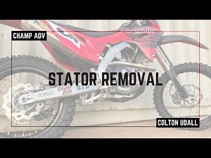 HONDA STATOR REMOVAL