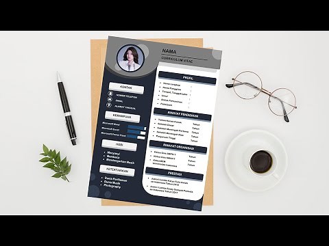 Cara Membuat CV yang Mudah & Menarik di Microsoft Word