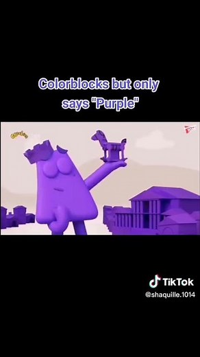 Colourblocks but only says "Purple" (PART 6)