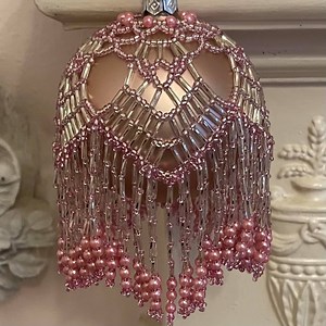 Chandelier Bauble Pattern 30. PDF Beading Tutorial. Christmas Ornament Decoration. This is a Digital BEAD PATTERN and Not a Physical Item. - Etsy