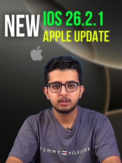 IPHONE USERS, STOP! 🚨 iOS 26.2.1 UPDATE Apple just dropped iOS 26.2.1! 🍎 If you’re eyeing the new AirTag 2, this update is MANDATORY. Plus, it fixes those annoying iOS 26.2 bugs. But... should you just wait for iOS 26.3? 🧐 Tag an iPhone user who needs to see this! 📲✨ #iOS2621 #AirTag2 #AppleLaunch #iPhoneHacks #TechTok #NewUpdate #AppleFans #iPhoneUser #ViralTech #fyp