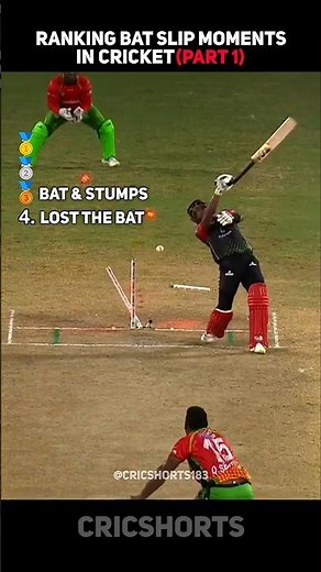 Bat Slipping Moments in Cricket | Part 1