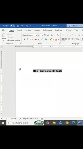 winword ke andar formula kaise lagaen