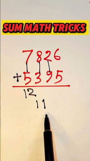 Sum Math Tricks |IQ Math | #foryou #shortsfeed #maths #mathstricks #youtubeshorts #shorts #iqtest