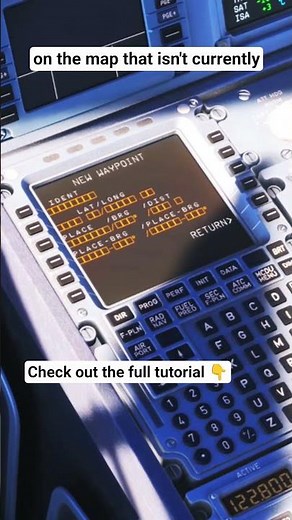 Airbus A320 Captain Explains Pilot Waypoints #FenixA320 #MSFS2024