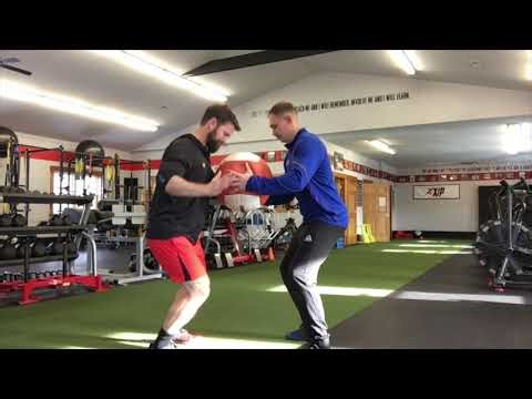 Med Ball Anti Rotation Exercise with Partner - Develop Core Strength and Stability
