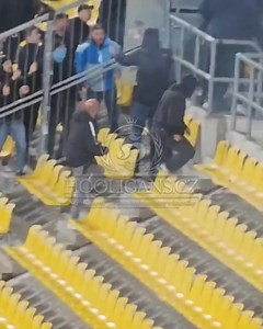 25.09.2024🇩🇪Alemannia Aachen - SV Waldhof Mannheim, Alemannia Aachen running to the Away Sector, check more here: https://hooligans.cz/index.php/reports/foreign/ger/alemannia-aachen-sv-waldhof-mannheim-25-09-2024 | Hooligans.cz