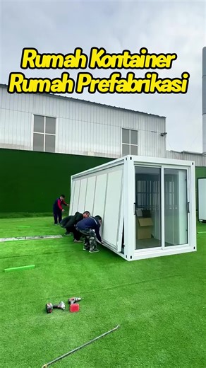 #rumahkontena #rumahkebun #containerhome #prefabhouse #expandablehomes #tinyhouse #modularhomes #cabin #cabinhouse #rumahlipat #fyp #containerhouse #homestay #tinyhome