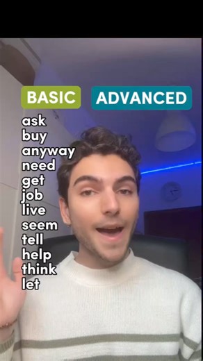 1.5M views · 14K reactions | Basic VS Advanced English | The English Plus | Facebook