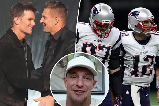 Rob Gronkowski says single Tom Brady is on a ‘hot streak,’ offers cheeky dating advice