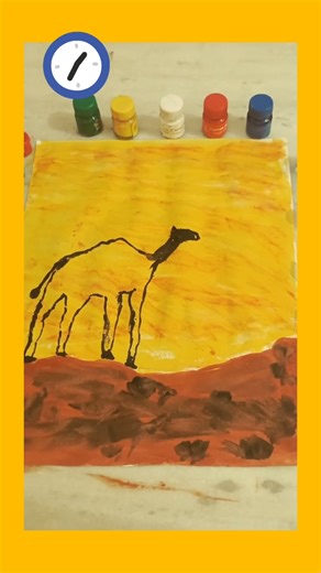 desart view#viralvideo #viralshort #trendingshorts #painting