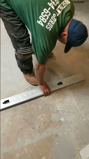 Cutting and Crimping metal studs