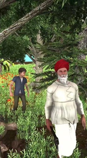 Jungle Main Churail #shorts #horroranimation #khaufnaakkahani