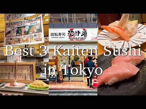 Tokyo’s Best Affordable Kaiten Sushi — Top 3 for 2026 🍣 | Locals Recommend | Japan Vlog