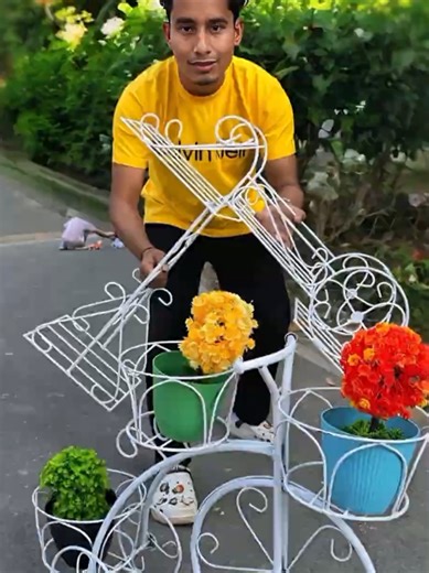 6-Tier Flower Pot Stand for Indoor and Outdoor Plants