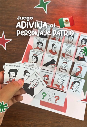 Juego educativo: Adivina el personaje de la Independencia de México