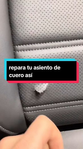 Reparación de Asientos de Cuero Paso a Paso
