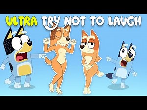 ULTRA TRY NOT TO LAUGH BLUEY 🤨🪨 (MOAI EPISODE...🗿)