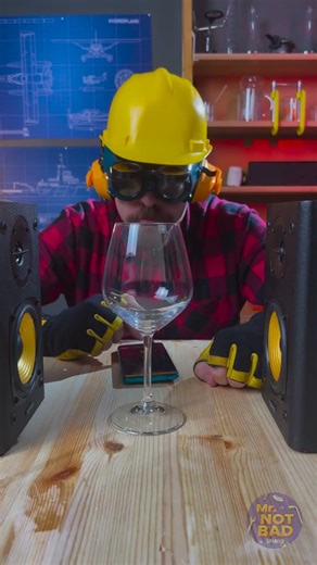 Butch tried this viral experiment with ultrasound and a glass! 🥃