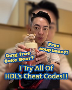 321K views · 2.1K reactions | I try all of 11 HDL’s Cheat Codes!! And omg my poor Coke Bear! 笠 #HDL | Royce Lee | Facebook