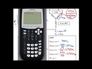 3 Phase Calculation #3 (Delta Source, Wye Load)