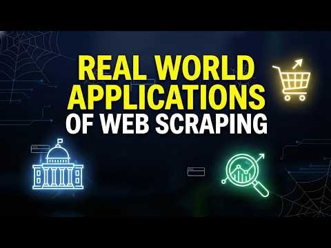 3. Real world applications of Web Scraping