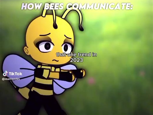 bee's communication with dancing #bee #2023 #trend #meme #bees I hate TikTok max 5