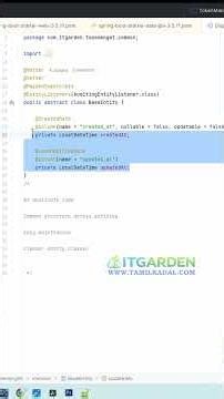 @MappedSuperclass? | JPA Tamil | Token mangement System | Episode4 #corejava #jpa #springboottamil