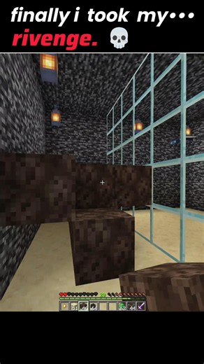 i took rivenge 💀#minecraft