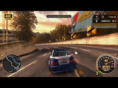 Need for Speed: Most Wanted (Black Edition) PS2 Gameplay UHD [4K 60FPS]