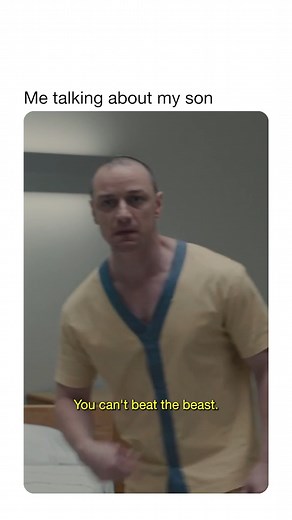 4.8M views · 74K reactions | He's a powerhouse on and off the field JUST LOOK AT HIM #glassmovie #jamesmcavoy #thebeast #moviememes #ebaumsworld | eBaum's World | Facebook