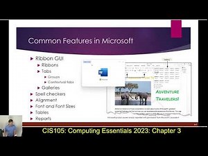 CIS105: 2/4/25: Computing Essentials 2023: Chapter 3