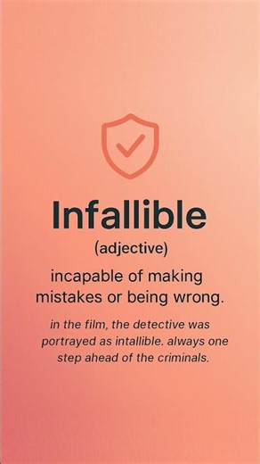 Infallible
