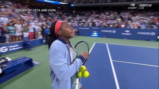 Coco Gauff scores epic 3-set win at US Open