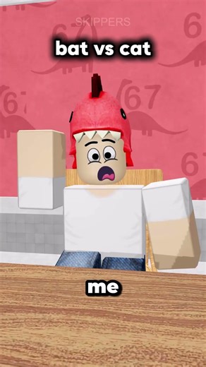 bat vs cat 🤣 #robloxanimation #roblox #usa