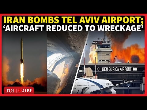 Tel Aviv Airport BOMBED: ‘Three Planes Destroyed In Devastating Assault’ | Iran Rains Missiles