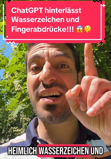 Wasserzeichen und Fingerabdrücke in ChatGPT-Texten entfernen