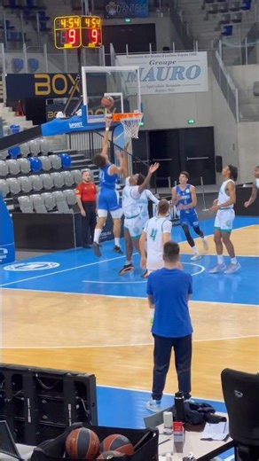 ANTIBES Espoirs Élite 2 vs PAU match de Basket-Ball 🏀 #spinmove