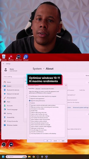 Optimización para mejorar FPS en Windows 11 y 10 - PARTE 1