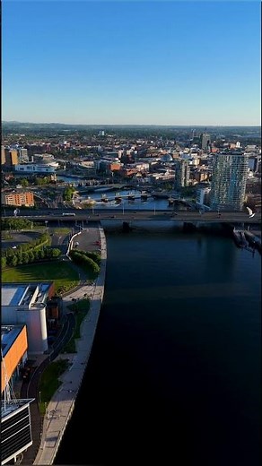 BELFAST by Drone 🇬🇧 | City centre Aerial Footage | Northern Ireland, UK | 4K video