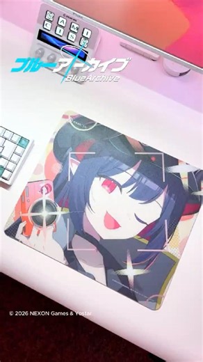 【絶賛発売中！】AMICIS × ブルーアーカイブ ガラスマウスパッド