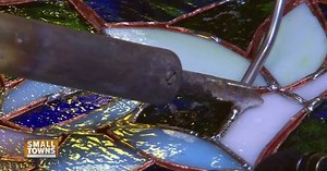 Small Towns: Stained glass workshop in Hartford