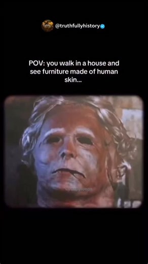 EPSTINE FILE on Instagram: "In November 1957, police entered a modest home in Plainfield, Wisconsin, searching for answers to a missing person case. What they uncovered wasn’t just a crime scene — it was a psychological abyss. Furniture made from human skin. Lampshades stitched together from faces. Bowls crafted from skulls. Silence hanging heavier than the evidence itself. The man who lived there appeared unremarkable to his neighbors. Polite. Quiet. Invisible. Yet inside his home was proof tha