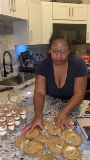 Building a Dessert Box: Shooters, Cookies & Mini Cake 🤍✨