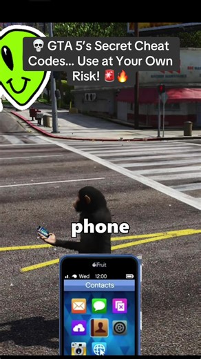 💀 GTA 5’s Secret Cheat Codes… Use at Your Own Risk! 🚨🔥#GTA5Secrets #GTAOnline #GTA5 #fyp #viral