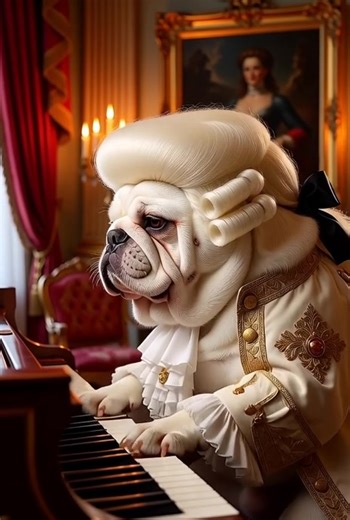 Mozart! He was my idol! #dogsoftiktok #bulldog #mozart #wolfgangamadeusmozart #dogs